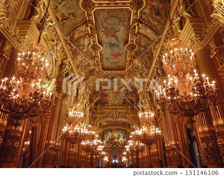 The magnificent chandeliers of the Opera Garnier The magnificent chandeliers of the Opera Garnier 131146106