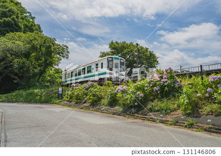 濱松市（靜岡縣）天龍濱名湖鐵道二又本町站的景色 131146806