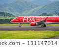 An airplane running on the runway at Mt. Fuji Shizuoka Airport in Makinohara City (Shizuoka Prefecture) 131147014