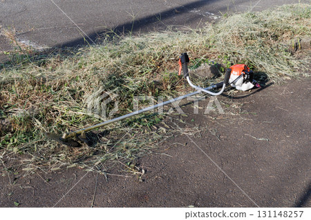 mowing image 131148257