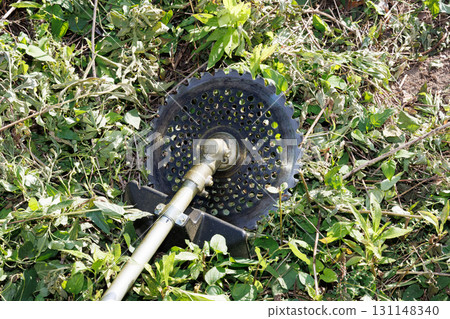 Mowing brush cutter image 131148340