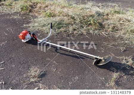 Mowing brush cutter image 131148379