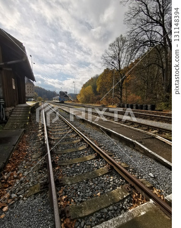 Trainstation in Velka kras 131148394