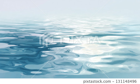 Watercolor style sea and water surface background Light reflection and wave ripples Watercolor style sea and water surface background Light reflection and wave ripples 131148496