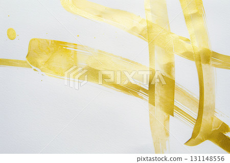 日式風格的抽象背景,帶有醒目的金色筆觸 日式風格的抽象背景,帶有醒目的金色筆觸 131148556