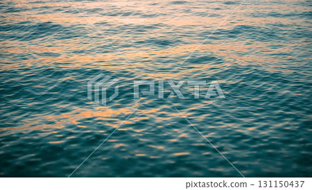 The water is calm and blue 131150437