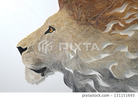 Lion texture 131151693