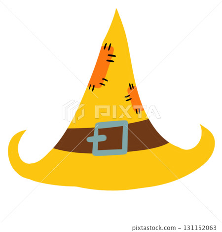 The Witch Hat  for Halloween or Holiday concept 131152063