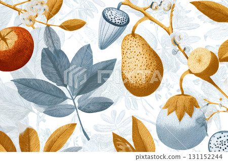 美麗的花朵紋理素材 131152244