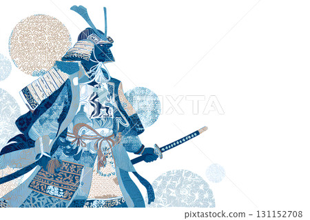 戰國時期馬匹和武士的紋理 - 2 131152708