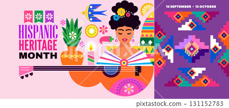 Hispanic heritage month banner 6 131152783