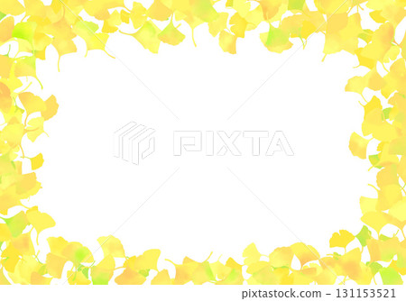 Ginkgo leaf frame Ginkgo leaf frame 131153521