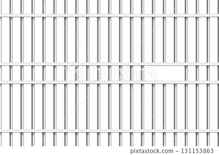 Metal prison jail background. Cell bar with vertical and horizontal steel rods. Secure detention concept. Zoo cage. Realistic vector illustration Metal prison jail background. Cell bar with vertical and horizontal steel rods. Secure detention concept. Zoo cage. Realistic vector illustration 131153863