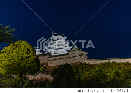 Himeji Castle at night - the fantastic scenery of this World Heritage Site Himeji Castle at night - the fantastic scenery of this World Heritage Site 131154773