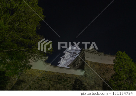 姬路城的夜晚－世界遺產的絕美風景 131154784