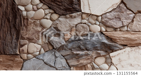 Colorful tiles enhance walls with unique textures and artistic designs 131155564