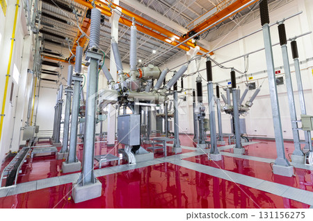 Electric power generator at a power plant 131156275