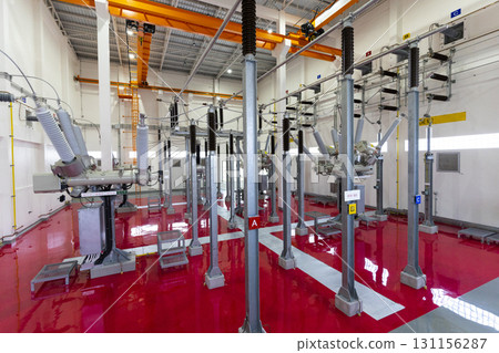 Electric power generator at a power plant 131156287