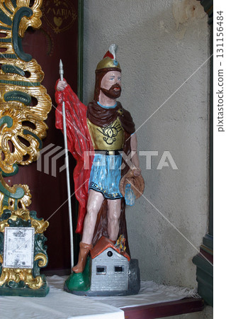 St. Florian, altar in the chapel of St. Anthony of Padua in Grabrovec, Zabok, Croatia St. Florian, altar in the chapel of St. Anthony of Padua in Grabrovec, Zabok, Croatia 131156484