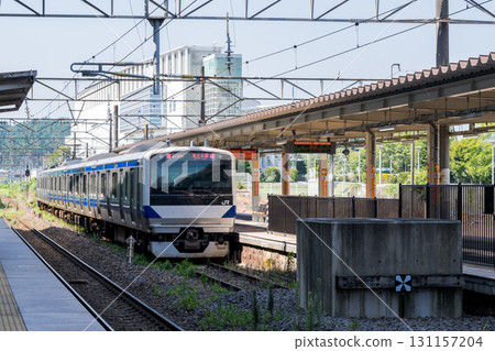 【新白河站】東北本線普通列車等待出發 131157204