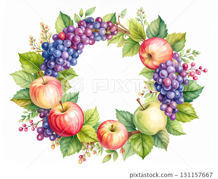 Fruit wreath 131157667