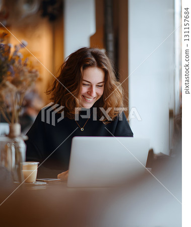 Entrepreneur startup founder laptop creative workspace Entrepreneur startup founder laptop creative workspace 131157684
