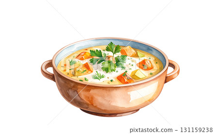 燉菜插畫素材 131159238
