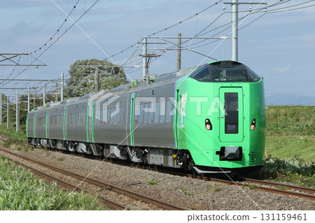 Limited Express Lilac on the Hakodate Main Line Limited Express Lilac 131159461