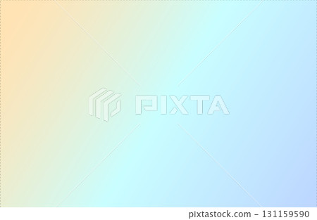 Pastel color gradient background: orange, light blue, blue 131159590