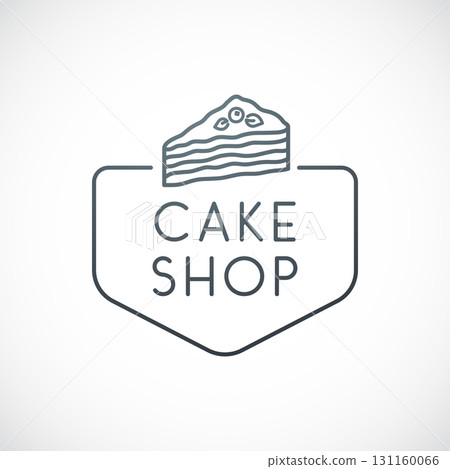 Piece of cake emblem. 131160066