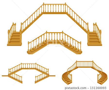 stairs for the house inside to the second floor made of wooden cartoon stock vector illustration stairs for the house inside to the second floor made of wooden cartoon stock vector illustration 131160093