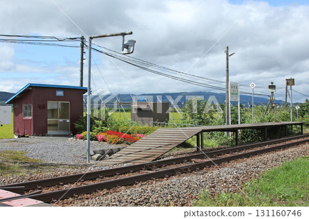 Soya Main Line Mizuho Station W45 Flowering Station 131160746
