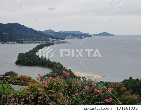 從天橋立景觀地眺望的景色 從天橋立景觀地眺望的景色 131161039
