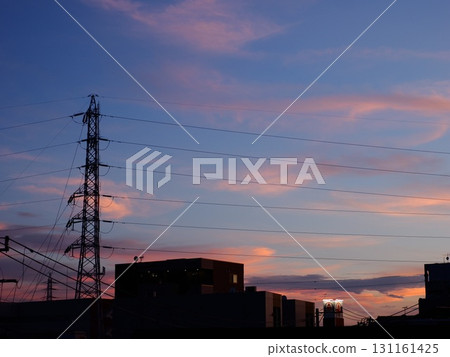 Nostalgic evening view 131161425