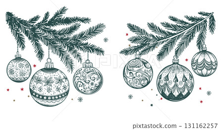 christmas, decoration, vector 131162257