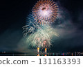 [Kasaoka City, Okayama Prefecture] Kasaoka Port Festival Fireworks Display_Various 131163393