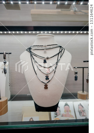 A variety of custom handmade jewelry A variety of custom handmade jewelry 131164624