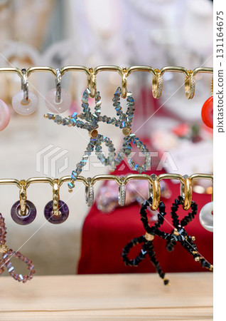 A variety of custom handmade jewelry 131164675