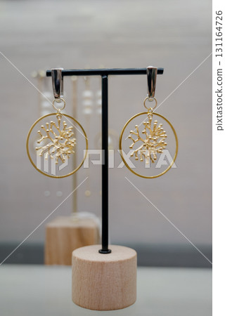 A variety of custom handmade jewelry 131164726