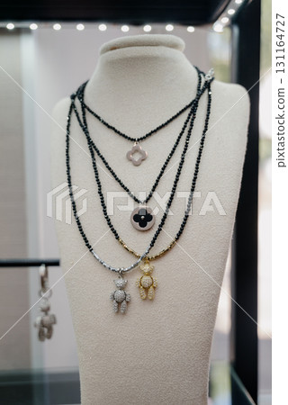 A variety of custom handmade jewelry 131164727