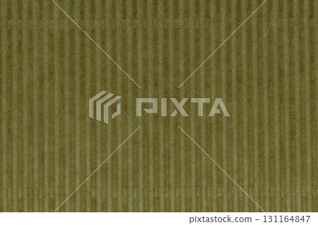 Yellow Pattern of Corrugated Cardboard Background Surface 131164847