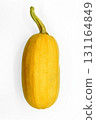 Yellow spaghetti squash isolated on white background 131164849