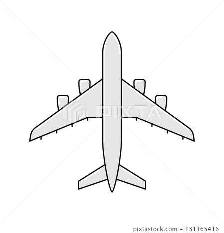 Airplane icon. Air travel and tourism item. Airplane icon. Air travel and tourism item. 131165416