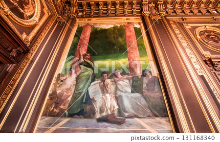 Sorbonne university, interiors decors, Paris, France 131168340