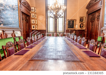 Sorbonne university, interiors decors, Paris, France 131168385