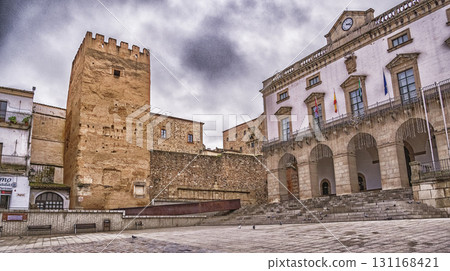 Street Scene, Caceres, Spain 131168421