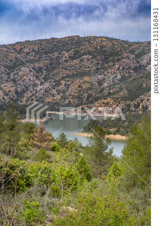 Calanda Reservoir, Spain 131168431