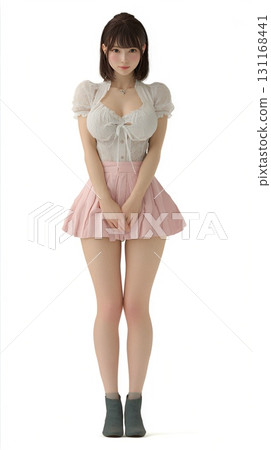 Young female model posing Young female model posing 131168441