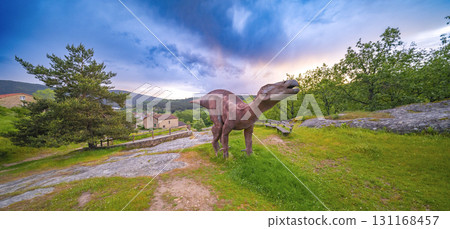 Dinosaur Footprints of Regumiel de la Sierra, Spain 131168457