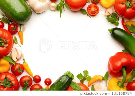 Various summer vegetable frames 131168794
